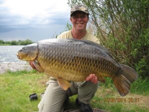 Pride Lake first 40lb plus from the Pride of Derby waters caught by Dean Hill