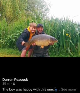 Fish of the Month 2024 – June’s Runner Up Darren Peacock