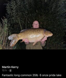 Fish of the Month 2024 – June’s Runner Up Martin Kerry