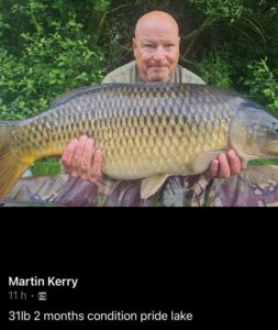 Fish of the Month 2024 – June’s Runner Up Martin Kerry