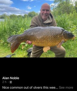 Fish of the Month 2024 – June’s Runner Up Alan Noble