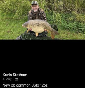 Fish of the Month 2024 – May’s Runner Up Kevin Statham